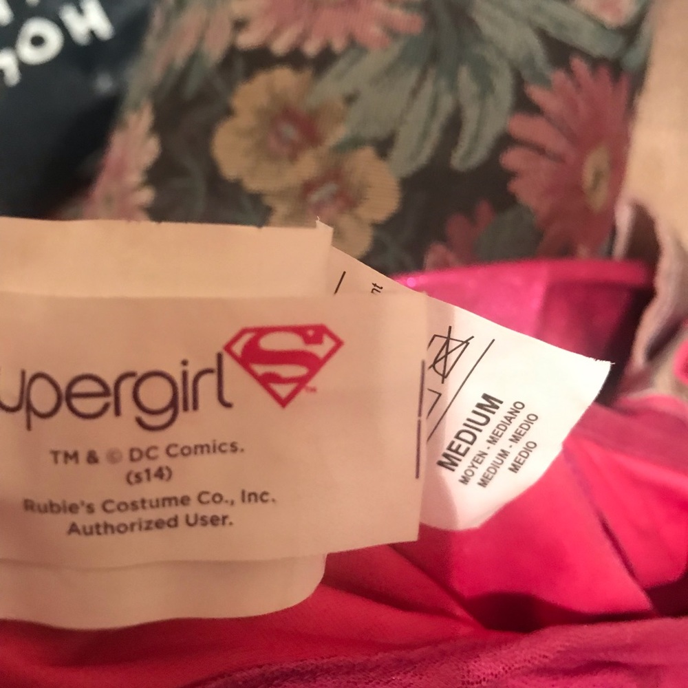 Supergirl costume for Halloween, full set